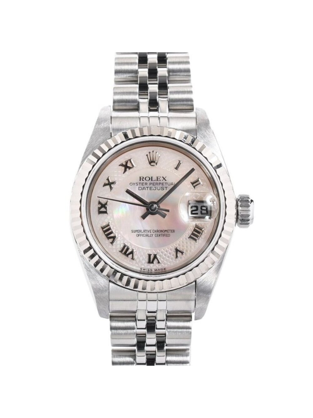 Rolex Watch Datejust White Gold